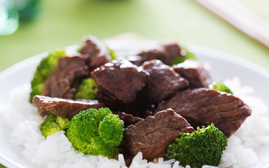 stir-fried beef skirt steak